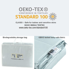 Summer, Machine Washable Silk Filled Blanket, Misty Blue