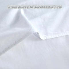 Long-staple Cotton Pillow Sham Set of 2, White