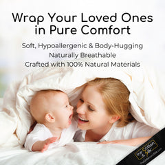 Summer, Machine Washable Silk Filled Blanket, White