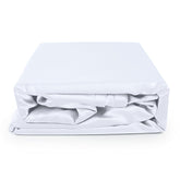 Long-staple Cotton Flat Sheet, White