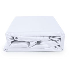 Long-staple Cotton Flat Sheet, White
