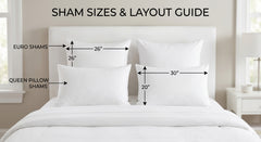 Long-staple Cotton Euro Sham Set of 2, White