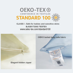 Oeko Tested Product, Safe For Babies and Sensitive Skin